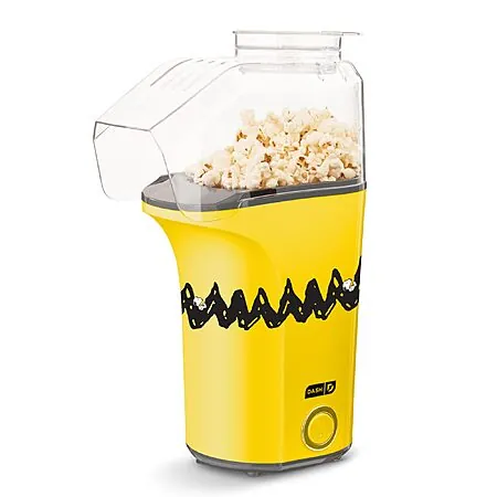 16-Cup Peanuts DASH Fresh Pop Hot Air Popcorn Maker