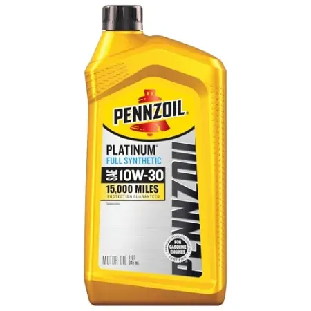 1qt Pennzoil Platinum Full Synthetic 10W-30 Motor Oil