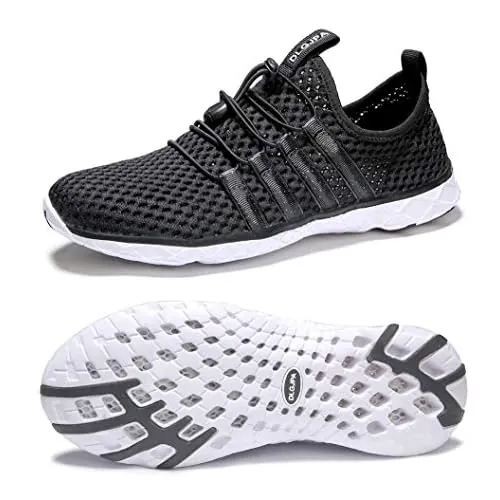 DLGJPA Men's Quick Drying Water Shoes Lightweight Sport Aqua Walk Shoes