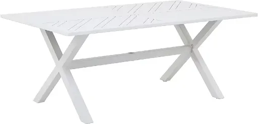 allen + roth Chatham Pier Rectangle Outdoor Dining Table 40.15-in W x 72.24-in L