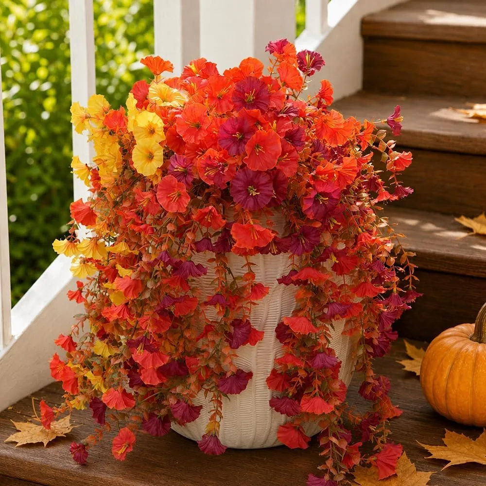 Fanfantoey Artificial Fall Flowers