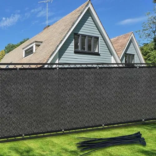 TOTU 6ft x 50ft Heavy Duty Privacy Screen Fence