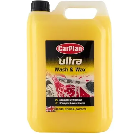 169oz CarPlan Ultra Wash & Wax Car Shampoo