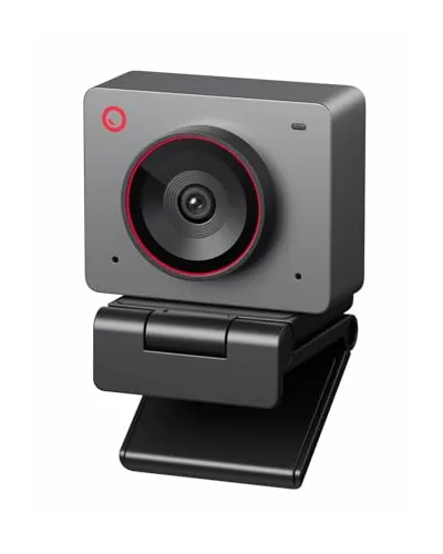 OBSBOT Meet 2 4K Webcam w/ 1/2" Sensor, AI Framing & Autofocus