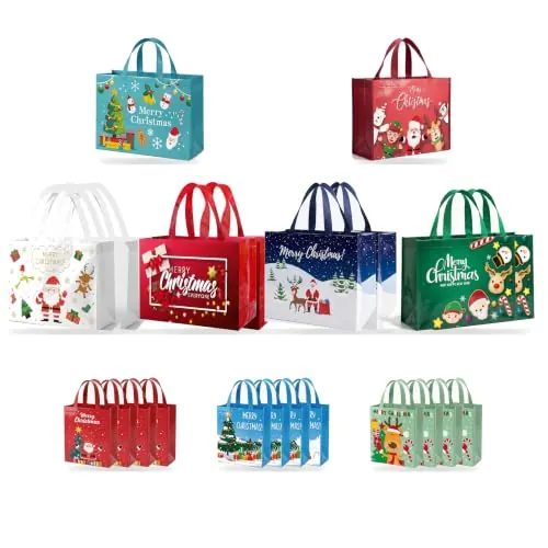 Christmas Gift Bags 20-34 Pack