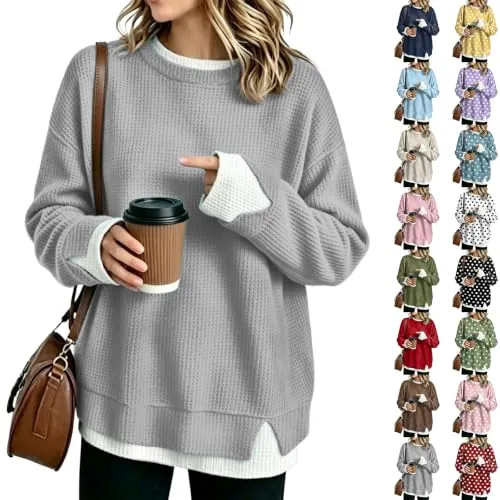 Waffle Knit Tops