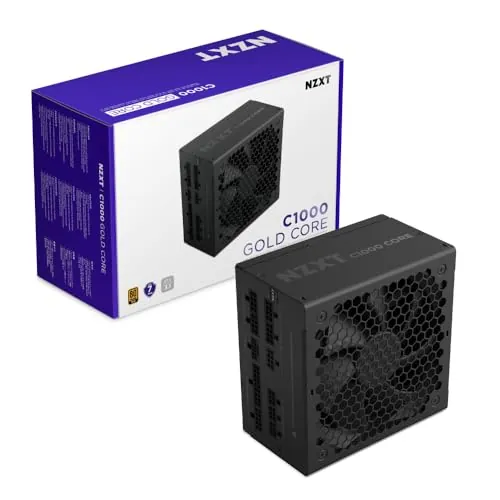 NZXT Gold Core 1000W 80 Plus Gold Fully Modular ATX 3.1 Power Supply