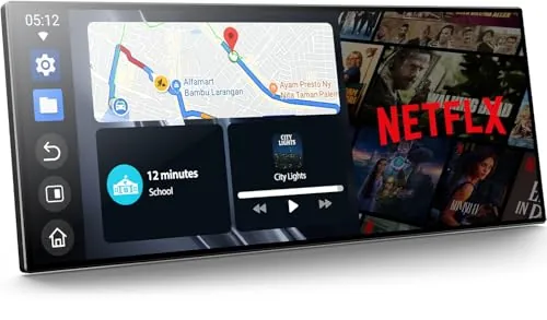 Volam 11'' Wireless Touchscreen Carplay Screen w/ Backup Camera