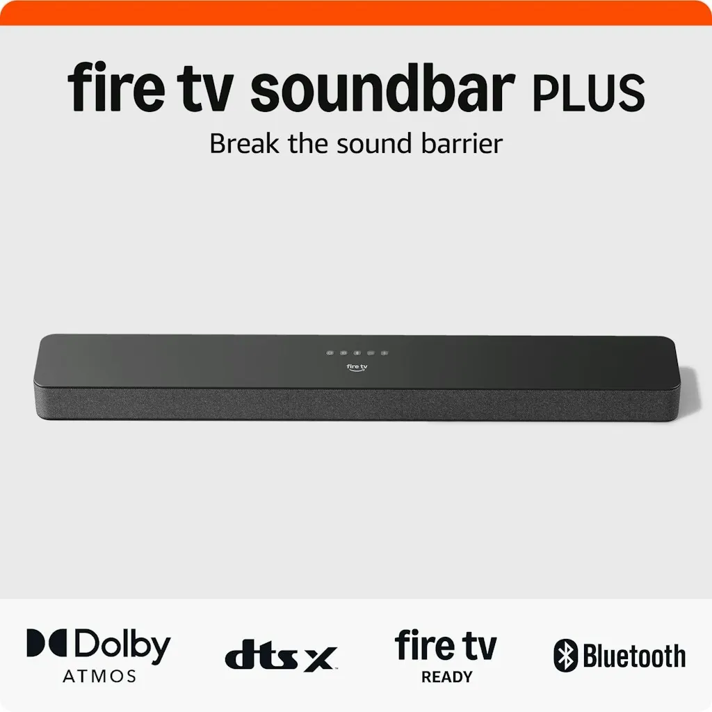 Amazon Fire TV Soundbar Plus 3.1-Channel Soundbar