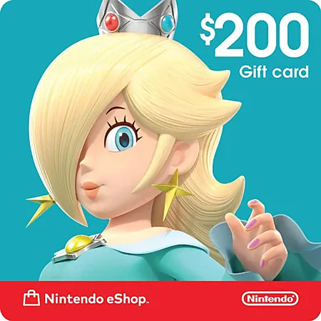 $200 Nintendo eShop eGift Card (Email Delivery)