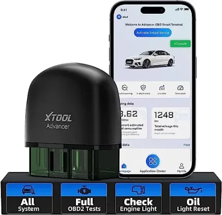 XTOOL Advancer AD20 Pro Wireless OBD2 Scanner Diagnostic Tool