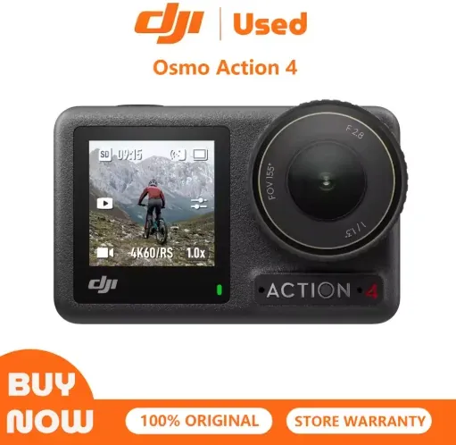 Refurb: DJI Osmo Action 4 Used Waterproof Action Camera