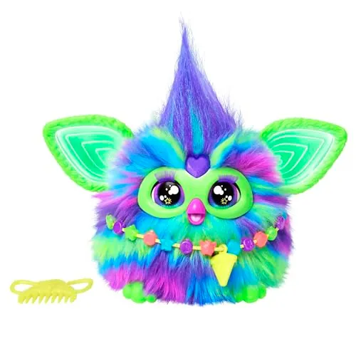 Furby Galaxy Edition Glow in The Dark Interactive Plush Toy