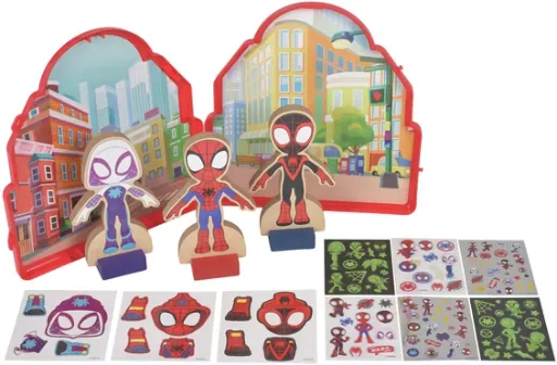 Marvel Spidey and His Amazing Friends Wooden Magnetic Activity
