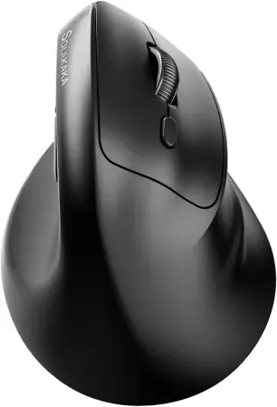 SOLAKAKA 24000 DPI Tri-Mode Wireless Vertical Ergonomic Mouse