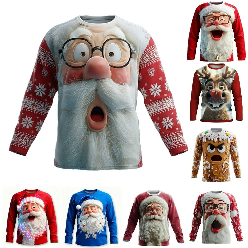 Men's Christmas Long Sleeve Shirt for 2