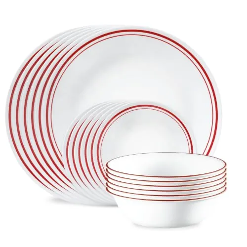 Corelle Logan 18-Piece Dinnerware Set