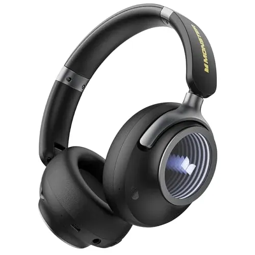 Monster Persona 4th ANC Wireless Bluetooth Over Ear Headphones with 70H Playtime