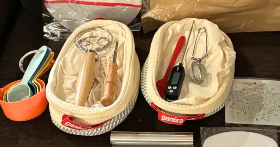 22-Piece Sourdough Proofing Basket Gift Set