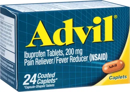 24-Count Advil Ibuprofen 200mg Pain Relief Caplets