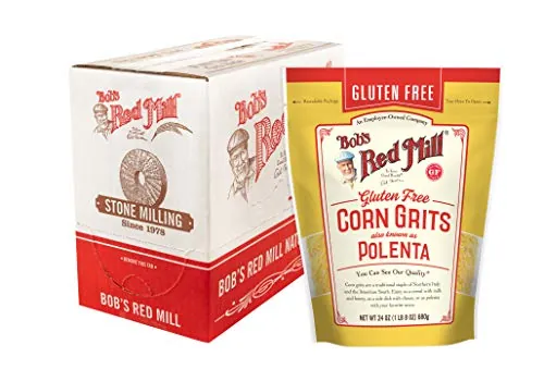 Bob's Red Mill Gluten Free Corn Grits/Polenta 4-Pack 24-Oz