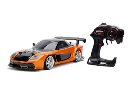 Jada Toys Fast & Furious Han’s Mazda RX-7 Drift RC Car