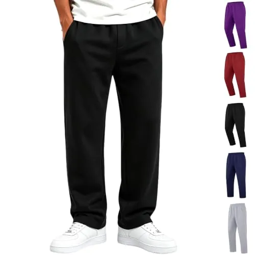 Sweatpants Wide Leg Loose Fit