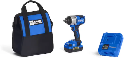 Kobalt 24-volt Variable Speed Brushless 1/2-in Drive Cordless Impact Wrench