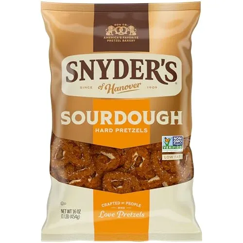 Snyder's of Hanover Sourdough Hard Pretzels 16 Oz Bag