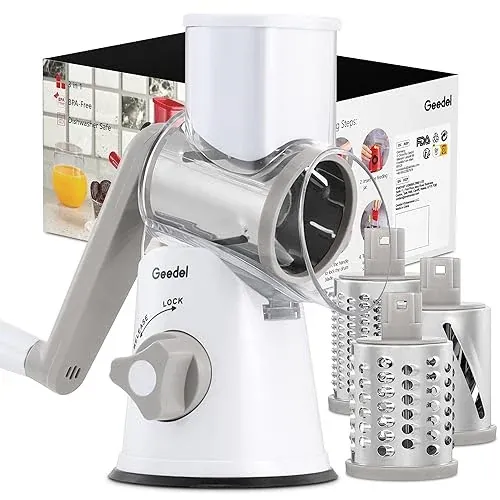Geedel Rotary Cheese Grater Hand Crank