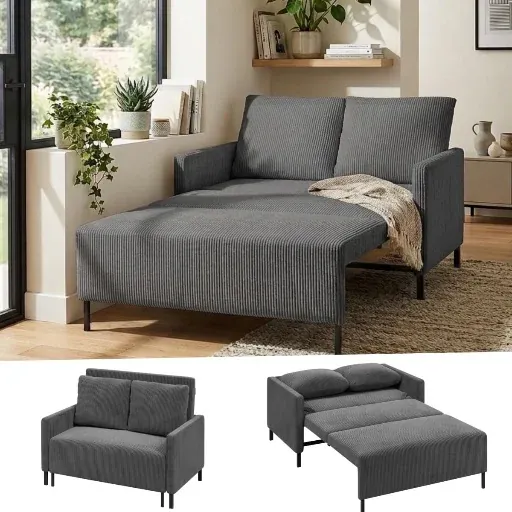 Welzona Loveseat Sleeper Sofa 47" Convertible Sofa Bed