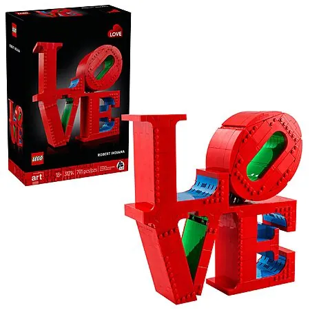 791-Pc LEGO Art Love Collectible Building Set (31214)