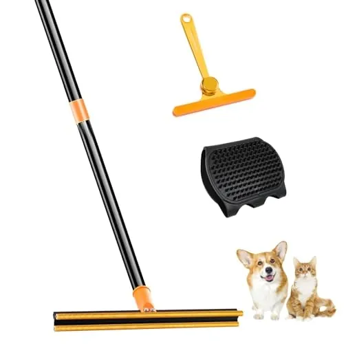 Covitkan 51" 3-in-1 Adjustable Carpet Rake