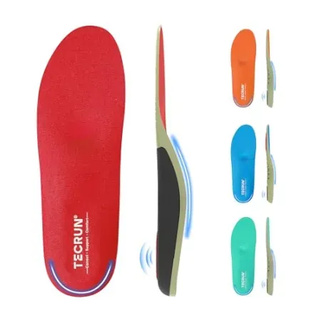 TECRUN Plantar Fasciitis Relief Insoles