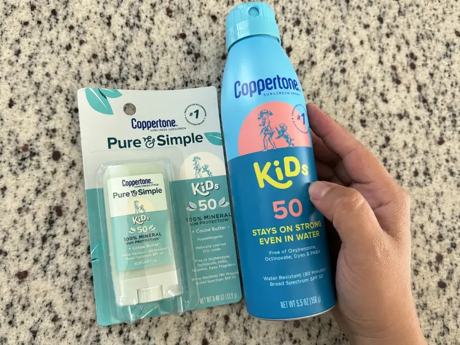 Coppertone Kids Sunscreen SPF 50 Bundle