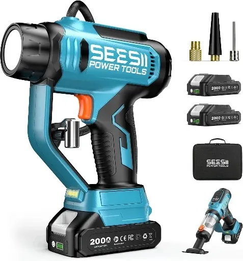 SEESII T7 MAX Cordless Tire Inflator Portable Air Compressor 150PSI