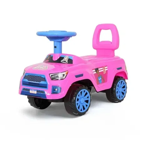 Barbie Foot to Floor Ride On Toy with Easy Roll Wheels