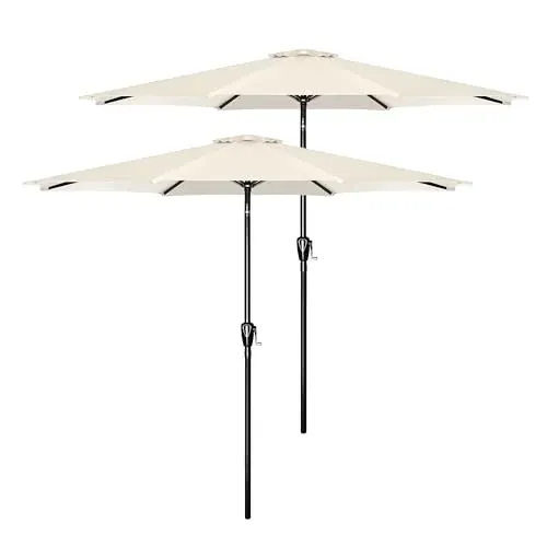 Simple Deluxe 9 FT Patio Umbrella Outdoor 1-pack