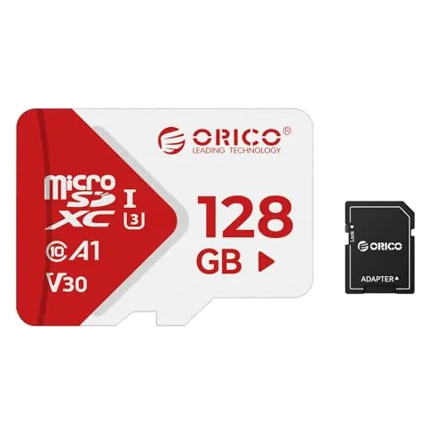ORICO 128GB SDXC TF Card UHS-I U3 Class 10 V30 A1