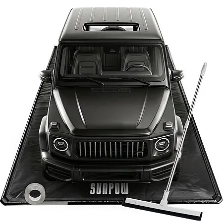 7'9" x 18' SUNPOW Containment Mat w/ Squeegee and Reflective Tape