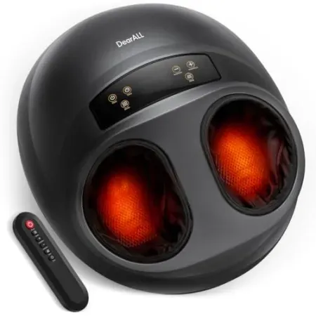 Dearall Foot Massager with Shiatsu Roller