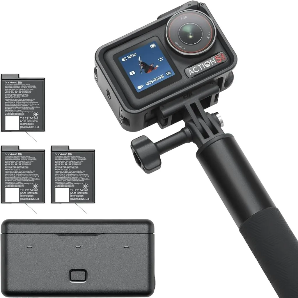 Certified Refurb DJI Osmo Action 5 Pro Adventure Combo Action Camera