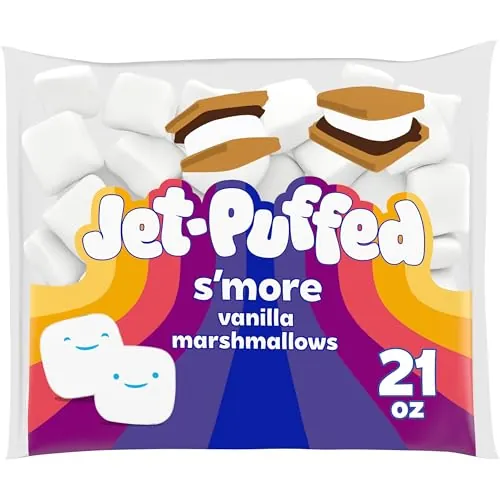 Jet-Puffed S’more Vanilla Marshmallows 21oz Bag