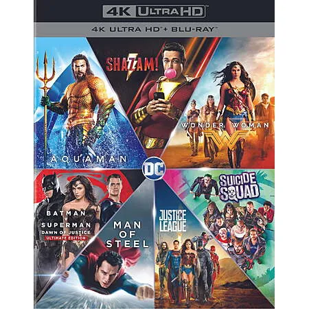 DC Comics 7-Film Collection (4K Ultra HD + Blu-ray)