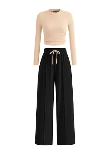 PRETTYGARDEN Women’s 2 Piece Sets Fall Matching Outfits