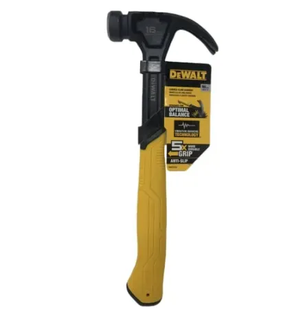 DeWalt 16oz Smooth Face Curve Claw Hammer