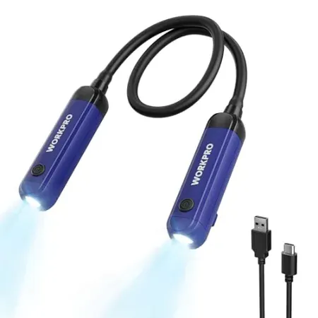 WORKPRO Rechargeable 300-Lumen Neck Light