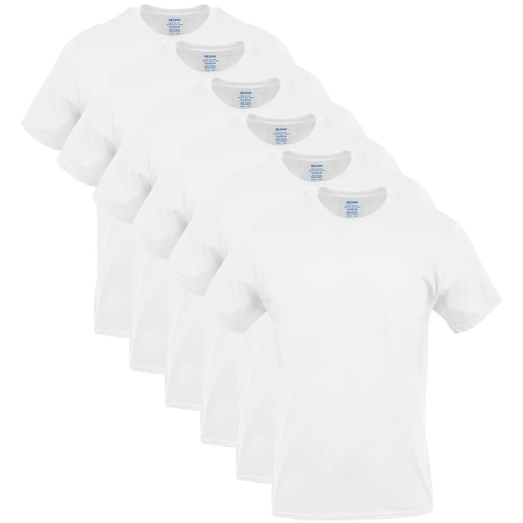 Gildan Men's Crew T-Shirt 6-Pack