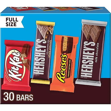 Sam's Club Members: 30-Ct Hershey's Milk Chocolate Full-Size Candy Bars