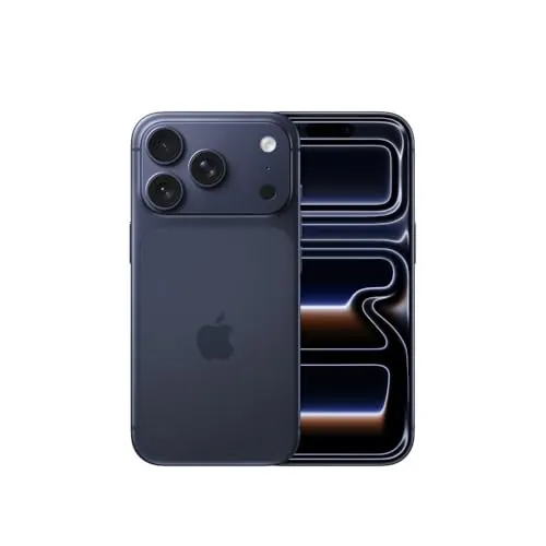 Apple iPhone 17 Pro 256GB eSIM Deep Blue cosmic orange for AT&T (Renewed)